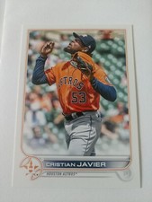 2022 Topps Series 1 Cristian Javier Houston Astros