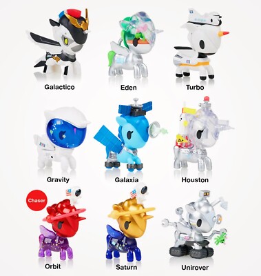 tokidoki Space Unicorno Mystery Blind Box 3” Vinyl Figure | New in