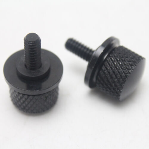 2pcs 6mm CNC Metall Platte/Verkleidung/Sitz/Sattelschraube Schrauben Motorrad Zu - Bild 2 von 9
