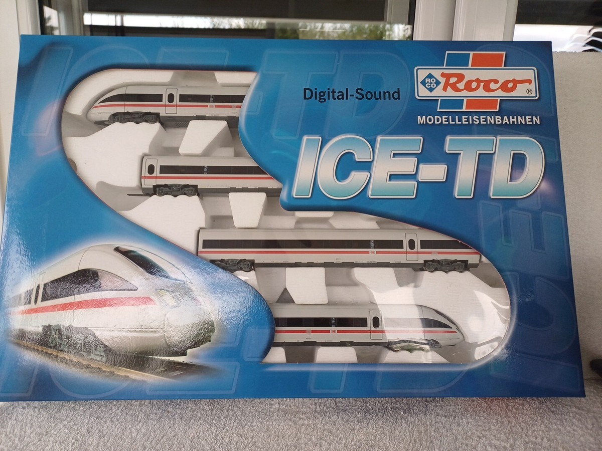ROCO 63031 - H0 -DB ICE 4 Car Set Digital + Sound - Track Tested