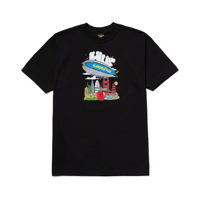 HUF Worldwide x Goodyear ''Discover'' Short Sleeve Tee (Black) T-Shirt