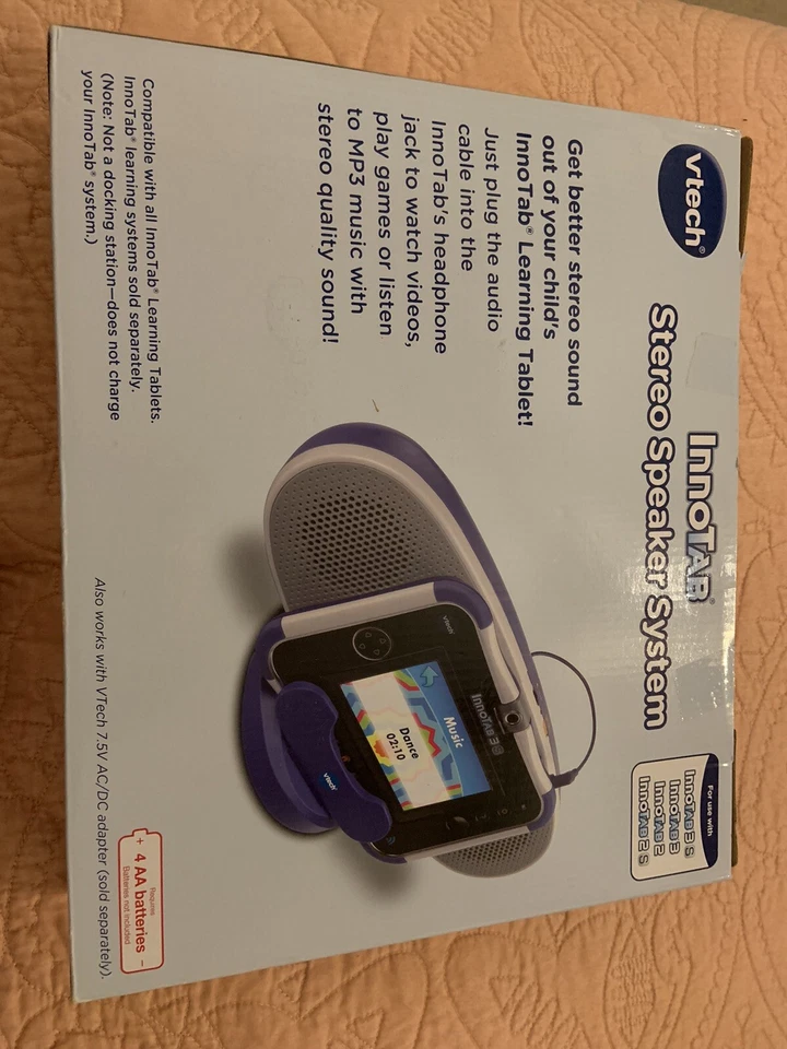 VTech InnoTab 2/2S/3/3S Stereo Speaker System Model 80-211200 NIB - Image 2 of 4