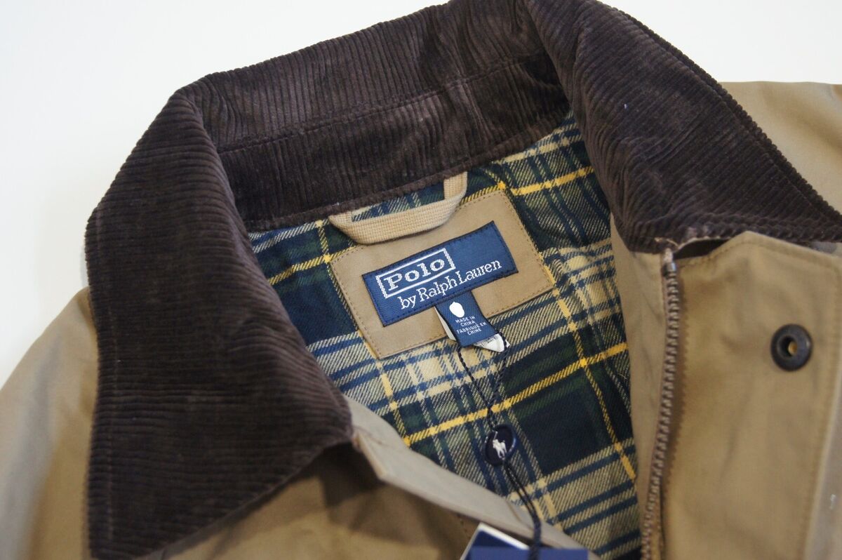 POLO RALPH LAUREN Men's Beige Ventile Twill Cotton Bike POLO RALPH LAUREN Men's Beige Ventile Twill Cotton Bike