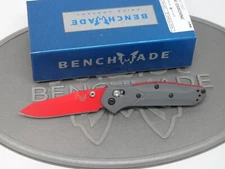 Benchmade 945RD-2401 Mini Osborne S90V Red/Gray G10 Axis Shot Show Folding Knife