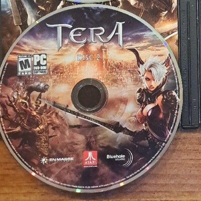 Tera PC Video Game Online MMO Enmasse Atari Terra 3 Discs CIB TRUE