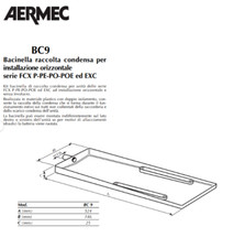Aermec Bacinella raccolta condensa BC9