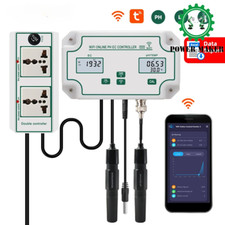 WIFI Online PH EC Meter Conductivity Temp Water Quality Tester Controller New
