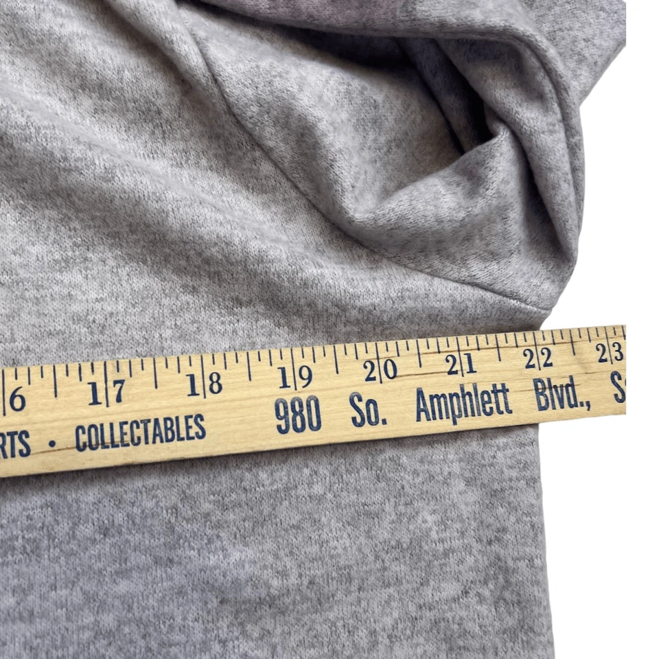 KOHL'S Women's Cowl Neck Croft & Borrow Sweater Gray plum Ombre Large NWT - Image 4 of 4