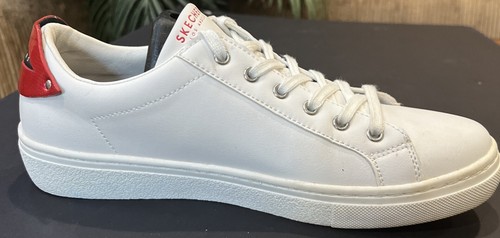 Sneakers Skechers Street Goldie sigillate con un bacio bianche labbra amore donna 8,5 - Foto 2 di 7