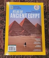 National Geographic Atlas Of Egypt Magazine