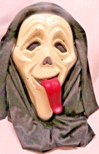 Scary Movie Scream Fun World Div Ghost Face Mask Glow in the Dark Vintage