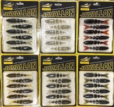 6 X IMAKATSU Javallon 90mm Soft Plastic Jointed Swimbait SALE🚨Lures 🐟💦💦japan