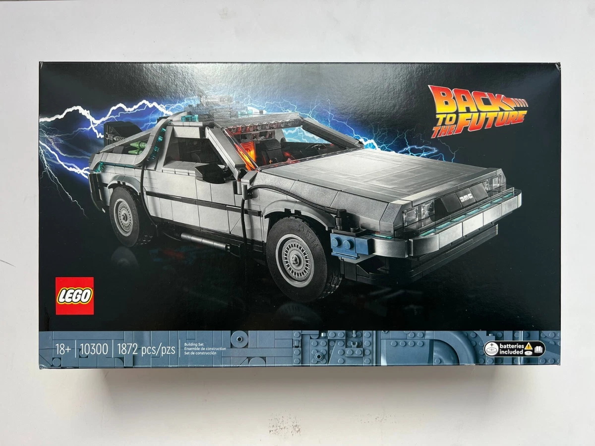 10300 LEGO® Icônes La machine à remonter le temps de Retour vers le futur  DeLorean