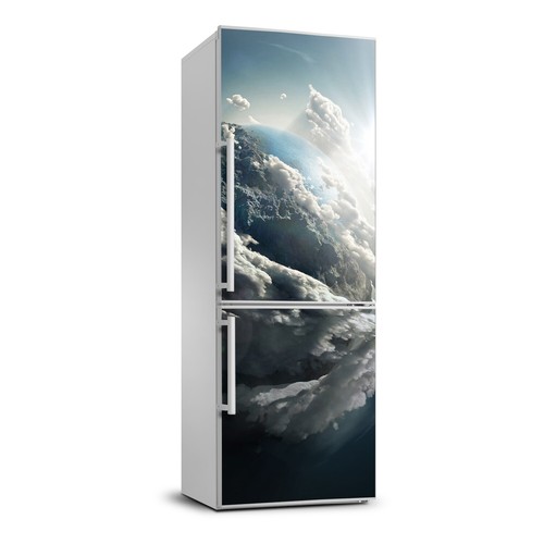 Magnet Sticker Refrigerator removable Decal Universe Planet Earth