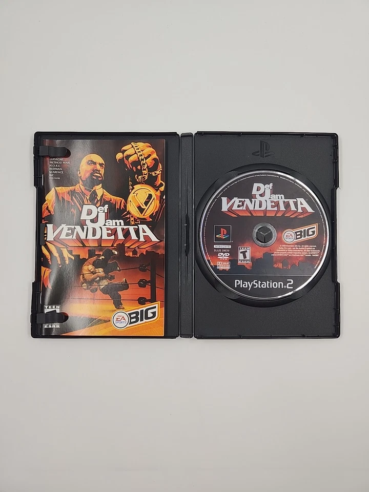 Def Jam Vendetta PS2 PlayStation 2 Complete CIB - Image 3 of 4