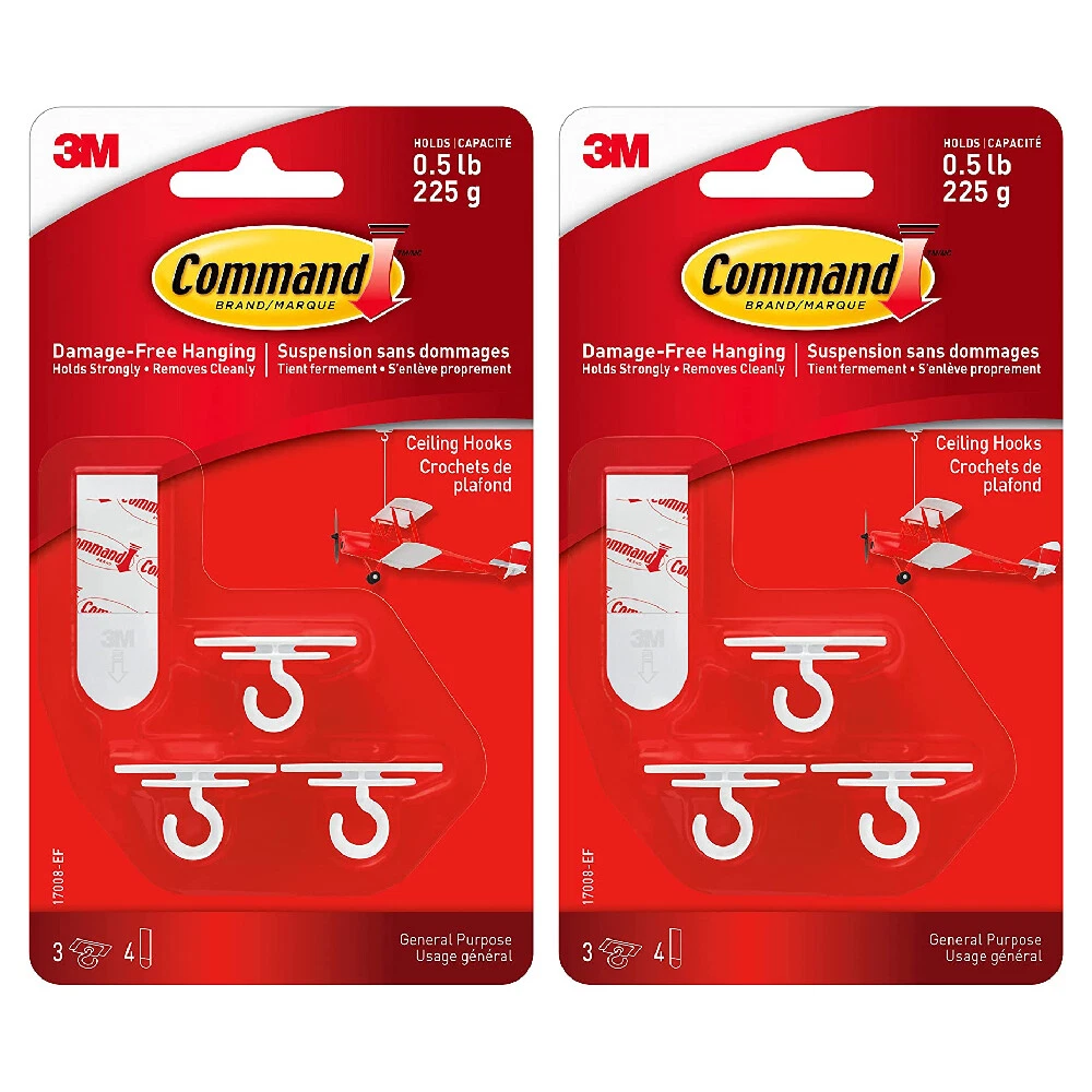 Command Strip Ceiling Hook Shelly Lighting