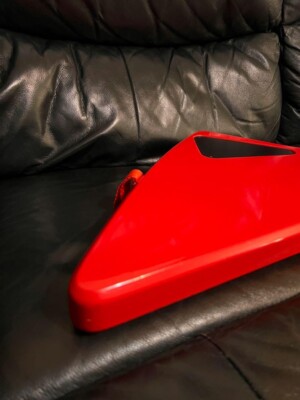 HAMER U.S.A. Blitz Red Electric Bass Guitar 1985 Vintage Rare USA