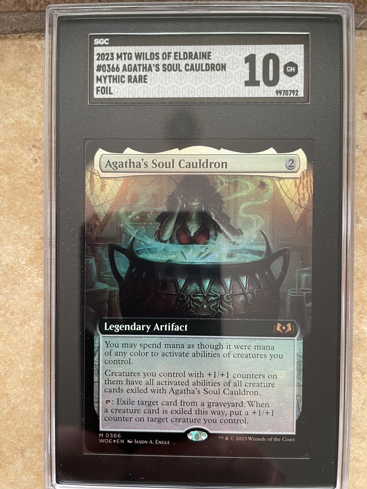 MtG – FOIL Agatha's Soul Cauldron – Wilds of Eldraine