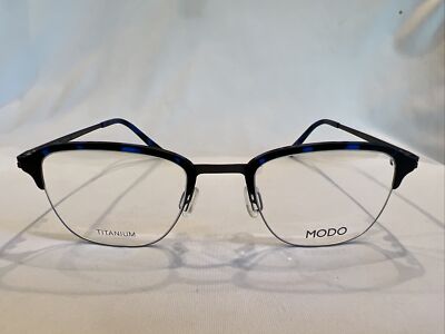 Modo Titanium 4077 47[]20-140 Blutt Eyeglasses Frames 