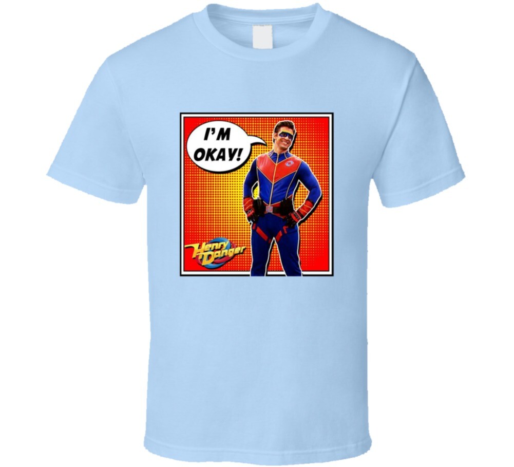 Captain Man I'm Okay Tee Cool Henry Danger Tc Show T Shirt | eBay