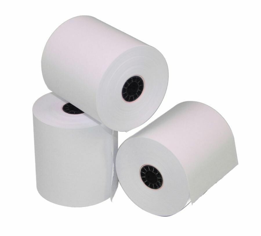 100 Rolls Thermal Paper - 2 1/4" X 50' For VeriFone VX670, VX680 & FD400 Printers