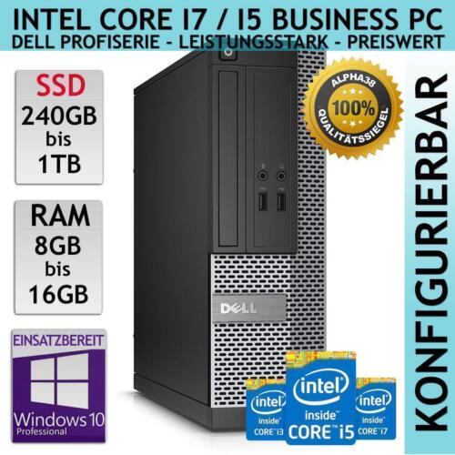 Dell Optiplex 3020 SFF Professionale Mini PC Intel Core i7 i5 A 1TB SSD 16GB RAM - Foto 1 di 6