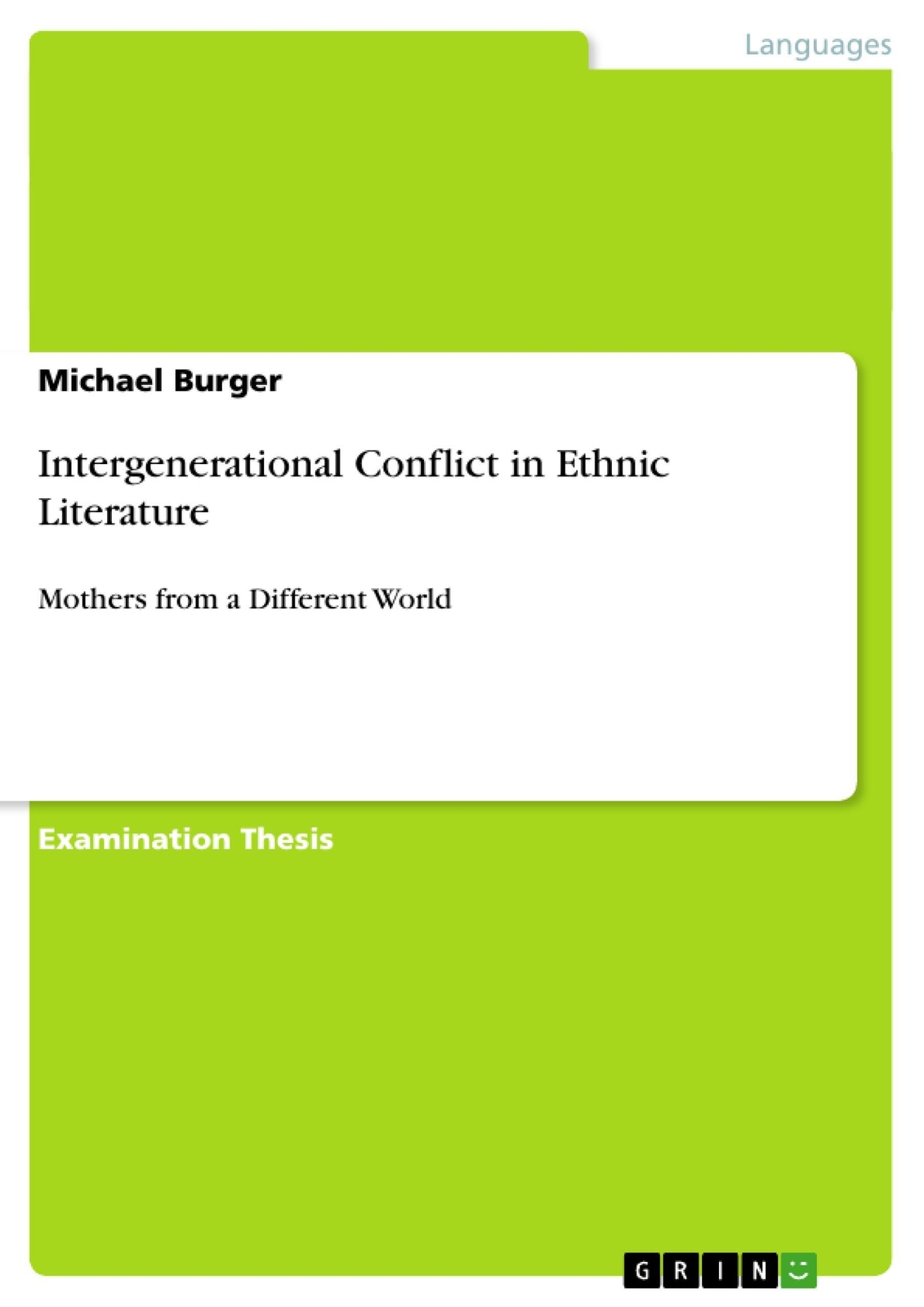 Thumbnail - Intergenerational Conflict In Ethnic Literature Mothers From A