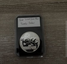 2018 Tuvalu Iron Man First Releases MS 69 1oz Pure Silver Coin ~ EXTREMELY RARE