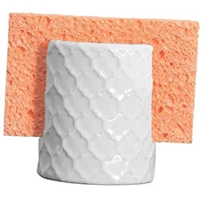  Sponge Holder for Kitchen Sink - Rustic Farmhouse Home Kitchen Decor  Embossed