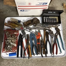 Tool Haul Various Brands Fuller Sears New Britain Craftsman Cal-Van 30+ Tools