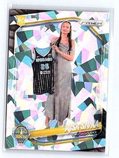 2025 Prizm WNBA Ajsa Sivka #85 RC Cracked Ice Sky BB350