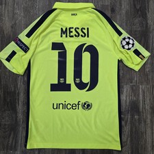 2015 Nike Barcelona Third Soccer Jersey Lionel Messi Men S UCL Argentina