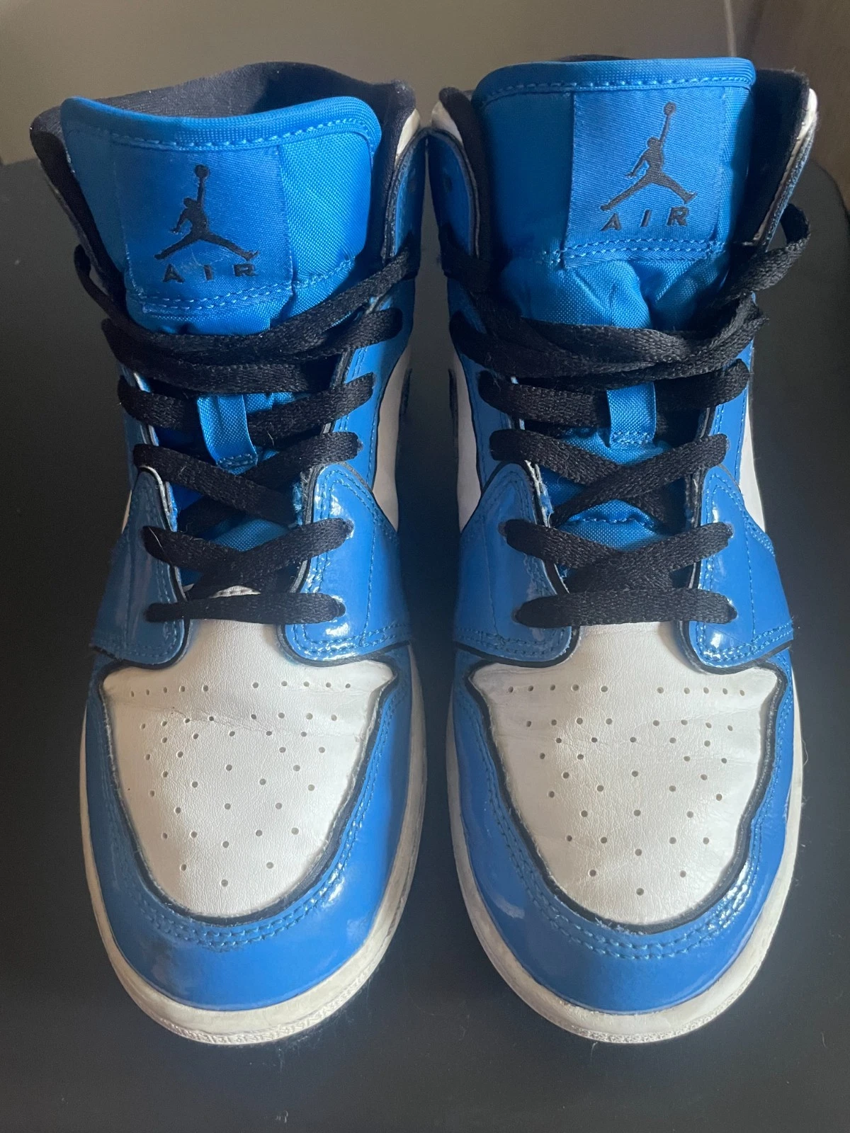 Taglia 6 5 Jordan 1 Retro High Blu Bianco Nero