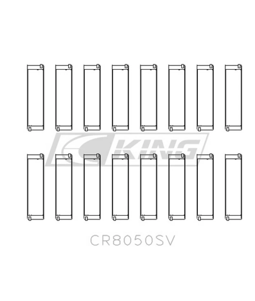 BMW N63B40 N63B44 N63N S63B44 2011- 4.0L 4.4L V8 Connecting Rod and Main Bearing - Image 4 of 4