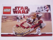 Lego Star Wars 8092 - Bauanleitung- neuwertiger Zustand