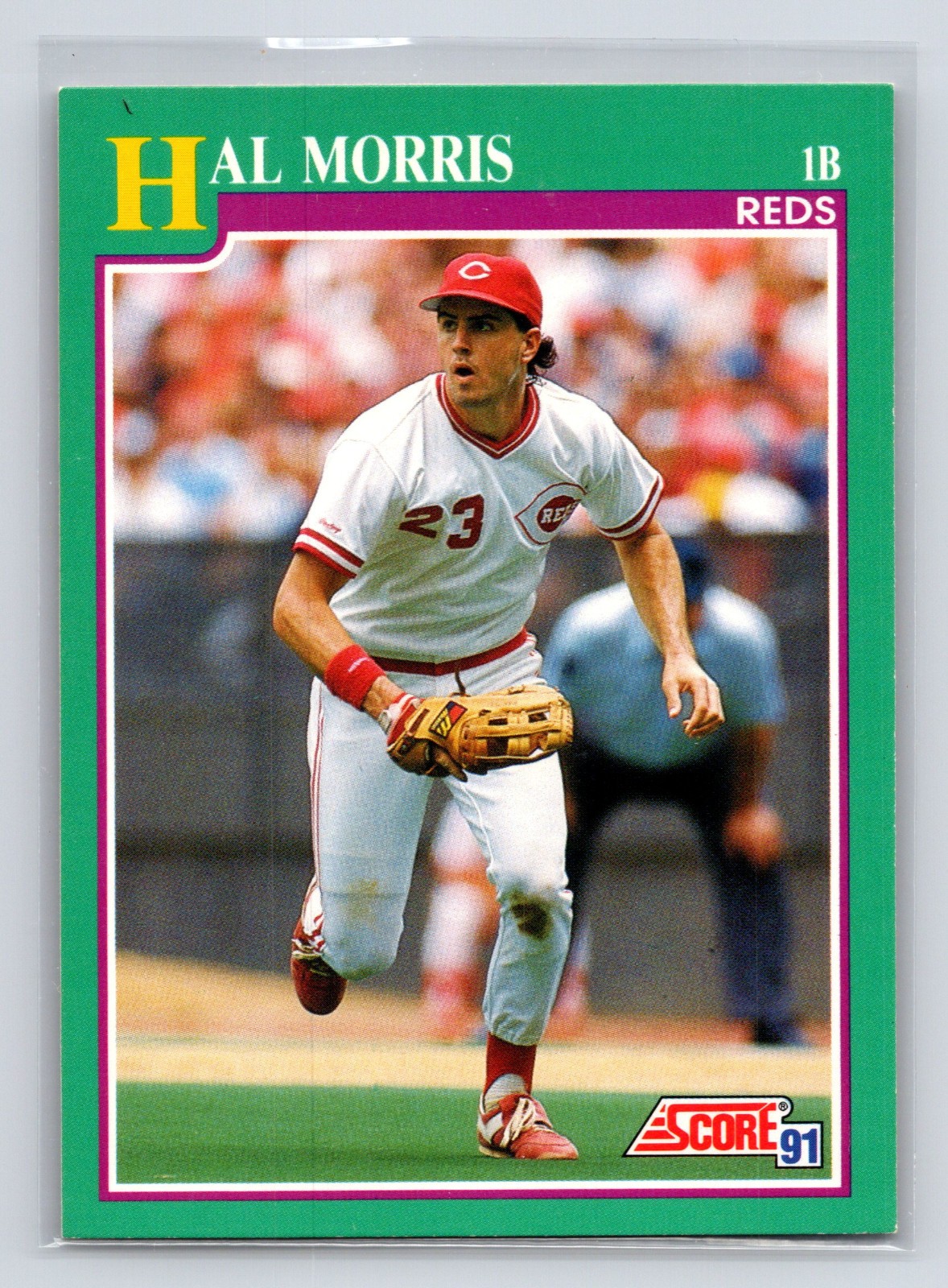 1991 Score - Hal Morris #647
