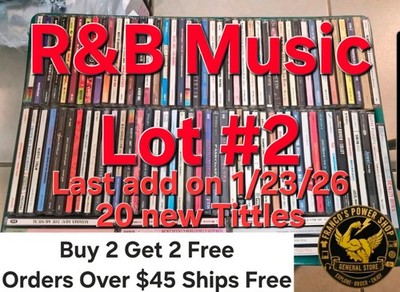 R&B Music CDs Lot Various Artists Classic & Modern VG+ Tested You Pick Lot #2