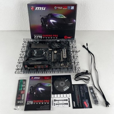 MSI Z270 Gaming Pro Carbon Intel Z270 Mainboard ATX Sockel 1151