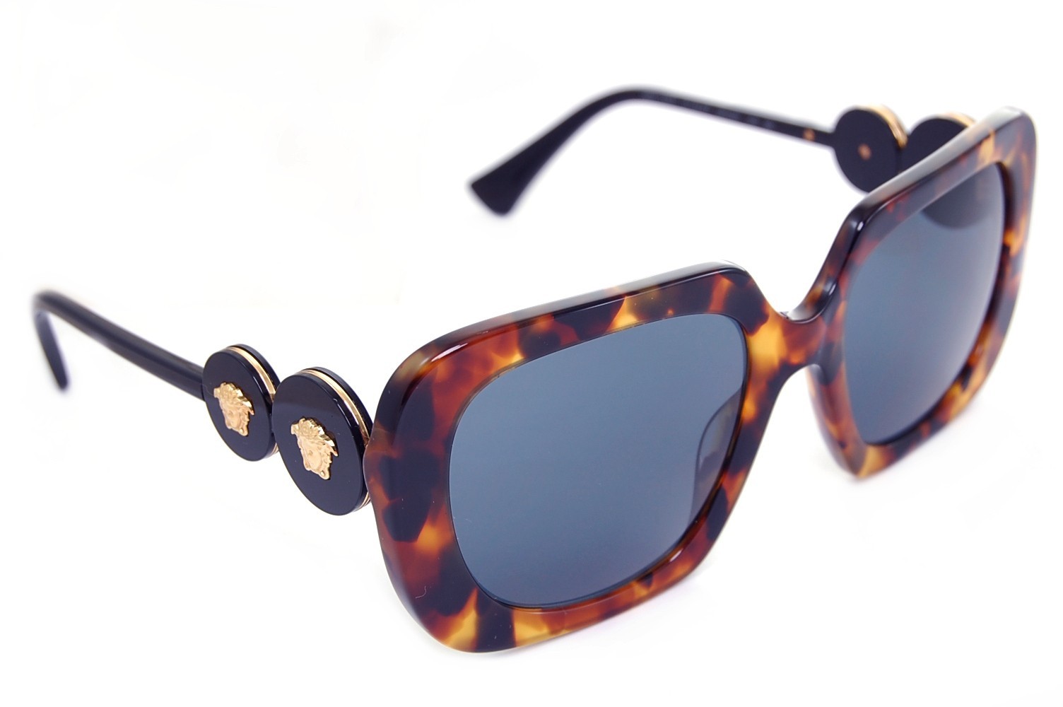 Versace Sunglasses VE4434 511987 Light Havana Dark Grey - Image 3