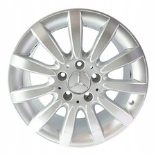 1x Alufelge 16 Zoll 7.5" 5x112 42ET Glanz Silber A2114015702 Mercedes-Benz W211 1x Alufelge 16 Zoll 7.5" 5x112 42ET Glanz Silber A2114015702 Mercedes-Benz W211