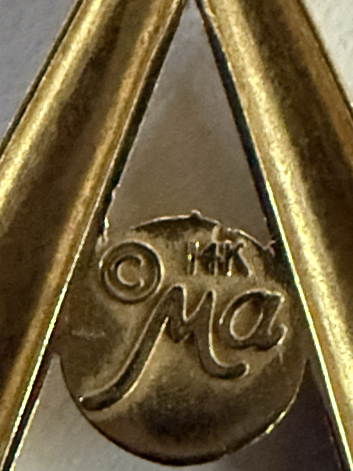 Michael Anthony 14k Solid Gold Baseball Bat Penda… - image 6