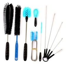 Fish Tank Cleaning Tools, Aquarium Gravel Brush, Scrubber & Glass Cleaning Kit