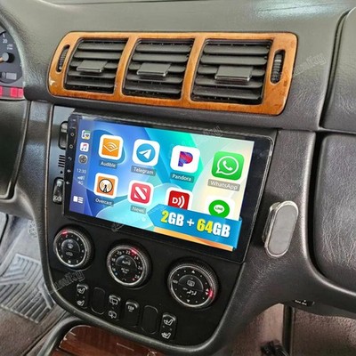 2+64G Autoradio für Mercedes-Benz M-Klasse W163 ML 350 320 FM Carplay Android 15