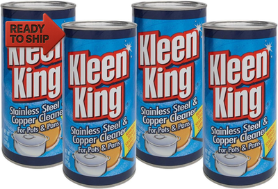 #ad #ad 4 Pack Stainless Steel amp; Copper Cleaner for Pots Pans 14 oz $38.54