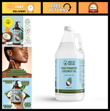 Fractionated Coconut Oil 64 fl oz - Moisturizing for Skin, Hair  Massage Use