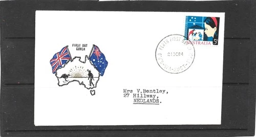 Australia 1964 Inland Mission FDC Typed Address