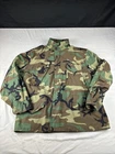 USGI Army M65 Cold Weather Field Jacket Coat & Liner Woodland Camo XL Reg.