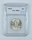 1940-S Walking Liberty Half Dollar MS64 ICG