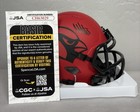 Marvin Harrison Jr Signed Mini Helmet Jsa Coa Arizona Cardinals Autograph