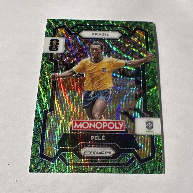 2026 Panini Prizm Monopoly FIFA World Cup Pelé Insert #16 Brazil